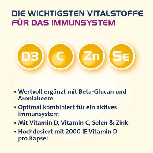 Vitamin D3 Hevert 2000 IE Immun Aktiv Kapseln - 3