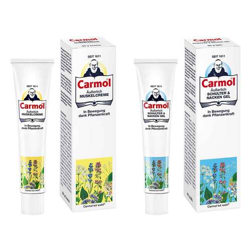 Carmol &Auml;u&szlig;erlich Set Muskelcreme &Schulter-&Nack.Gel - 1