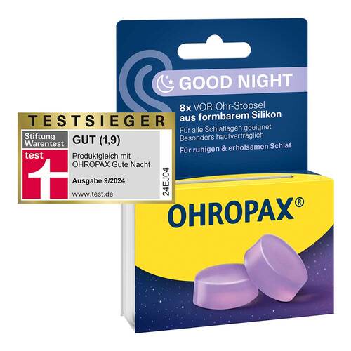 Ohropax Good Night Silikon Vor-Ohr St&ouml;psel - 1