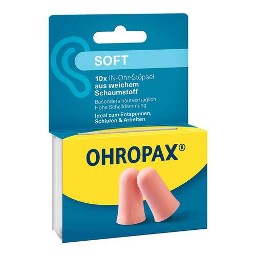 Ohropax soft Schaumstoff In-Ohr St&ouml;psel - 1