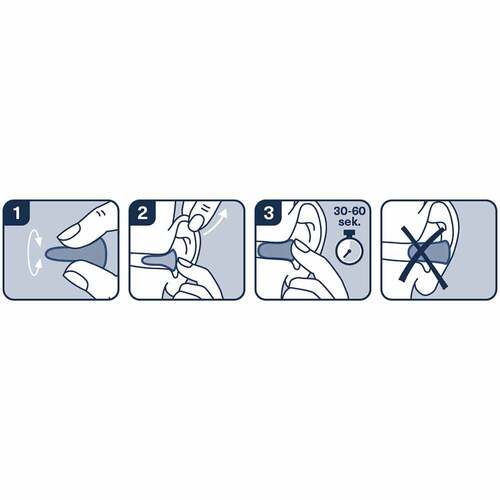 Ohropax soft Schaumstoff In-Ohr St&ouml;psel - 4