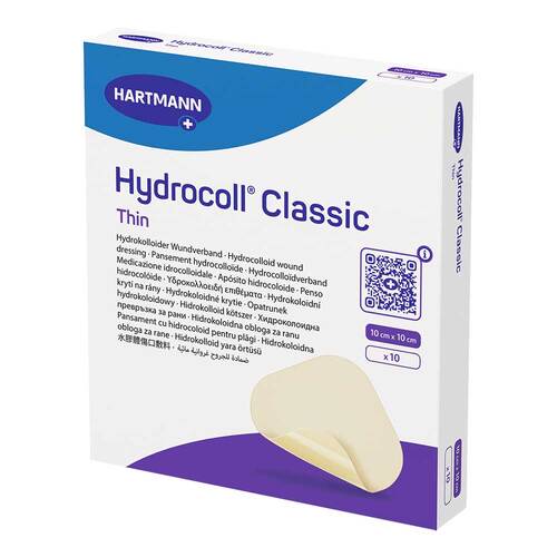 Hydrocoll Classic Thin Wundverband 10x10 cm - 1