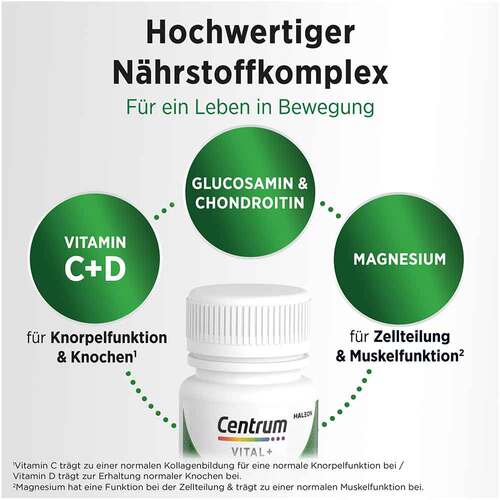 Centrum Vital + Knochen Knorpel &amp; Muskeln Tabletten - 6