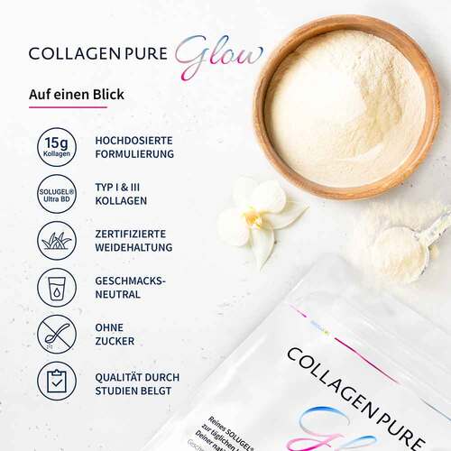 Collagen Pure Glow 100% reines Kollagen Pulver - 3