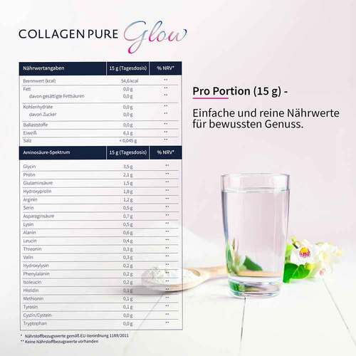 Collagen Pure Glow 100% reines Kollagen Pulver - 5