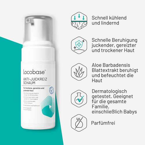 Locobase Anti-Juckreiz Schaum de / AT - 3