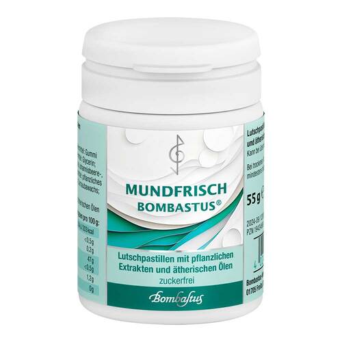 Mundfrisch Bombastus Pastillen zuckerfrei - 1