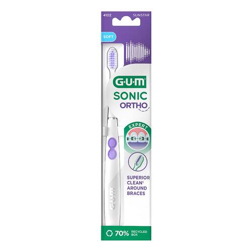 GUM Sonic Ortho Schallzahnb&uuml;rste - 1