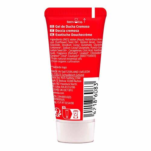 Weleda Inspire Shower Cream Granatapfel  - 2