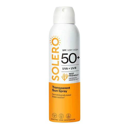 Solero Transparent Spray LSF 50 +  - 1