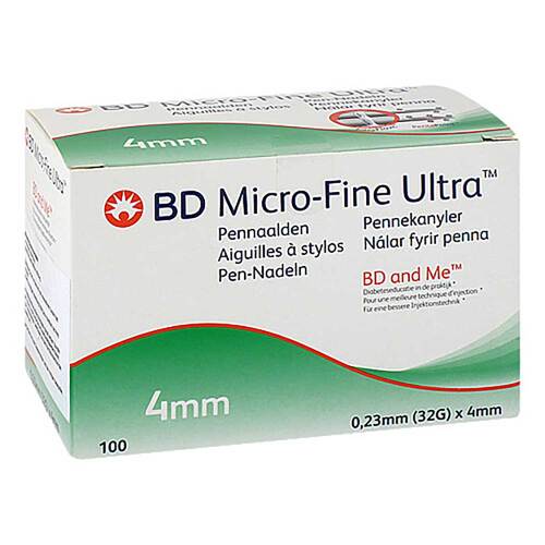 BD Micro-Fine + 4 Pen-Nadeln 0,23x4 mm - 1