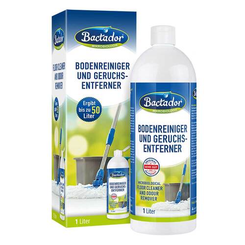 Bactador Bodenreiniger und Geruchsentferner Konzentrat  - 1