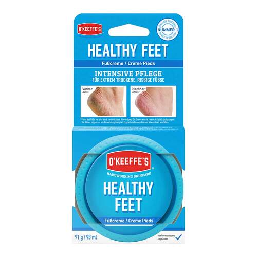 Okeeffe`s healthy feet Fu&szlig;creme - 1