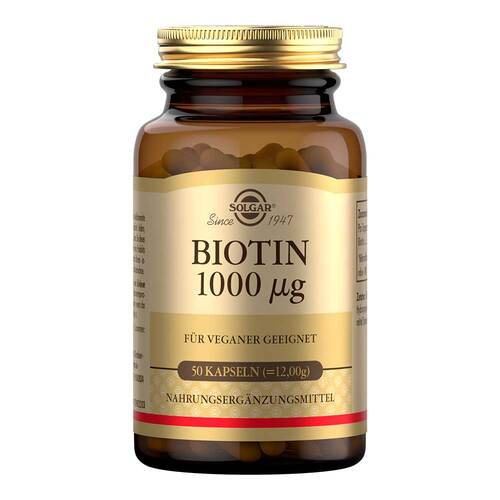 Solgar Biotin 1000 µg Kapseln - 1