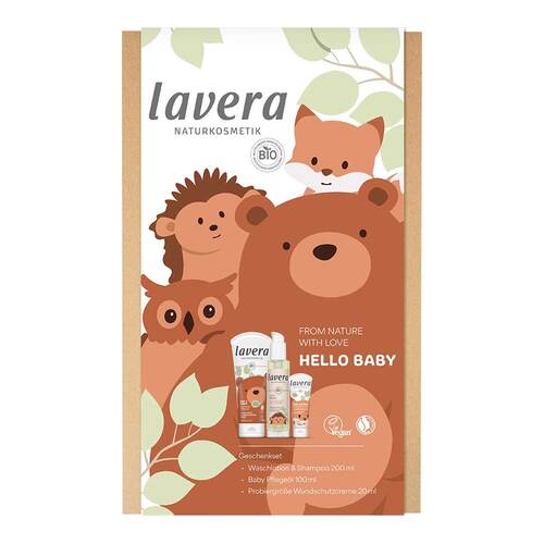 Lavera Geschenkset Baby &amp; Kinder Waschlotion &Pflege&ouml;l - 1