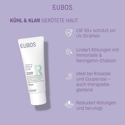 Eubos K&uuml;hl &amp; Klar Anti-R&ouml;tung Tagescreme LSF 50 +  - 3