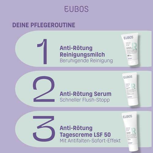 Eubos K&uuml;hl &amp; Klar Anti-R&ouml;tung Tagescreme LSF 50 +  - 8