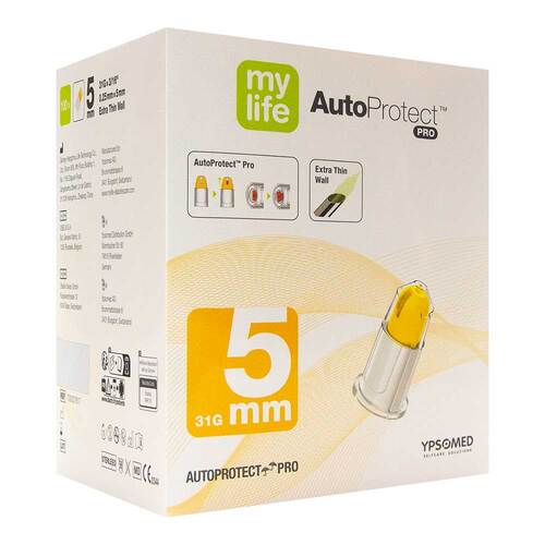 Mylife Autoprotect Pro Sich.-Pen-Nadeln 5 mm 31 G - 1