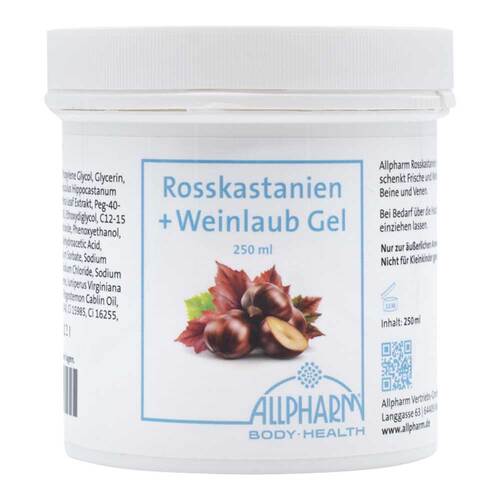 Rosskastanien + Weinlaub Allpharm Premium Gel - 1