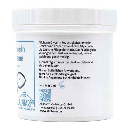 Glycerin Creme Allpharm Premium - 3