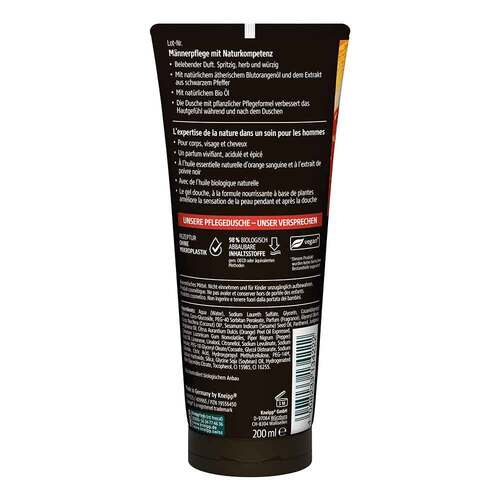 Kneipp Men 3in1 Pflegedusche Energie - 2