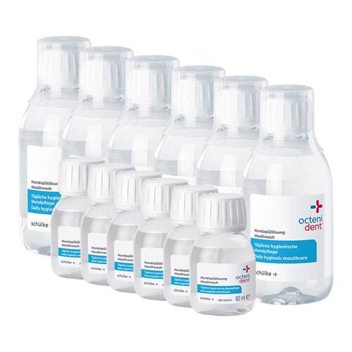 Octenident Mundsp&uuml;ll&ouml;sung 6x250 + 6x60 ml HV-Display - 1