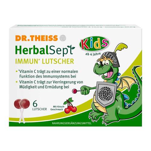 Dr. Theiss Herbalsept Immun Lutscher Kids D NEM - 1