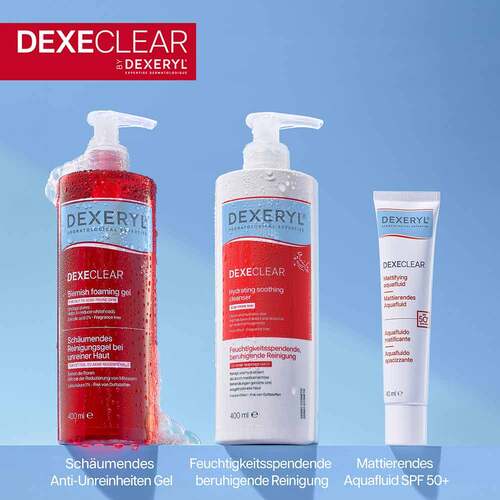 Dexeryl Dexeclear Reinigungsgel schäumend für unreine Haut - 8