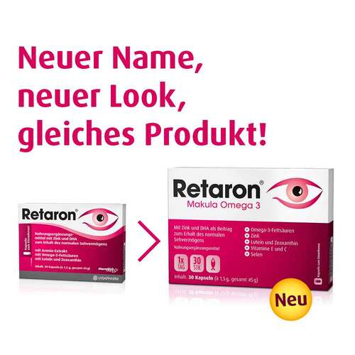 Retaron Makula Omega-3 Kapseln - 8