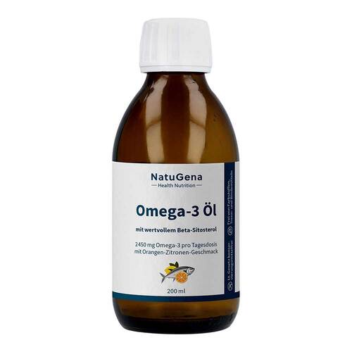 Omega-3 NAT.Fisch&ouml;l 2450 mg Orangen-Zitronenaroma - 1