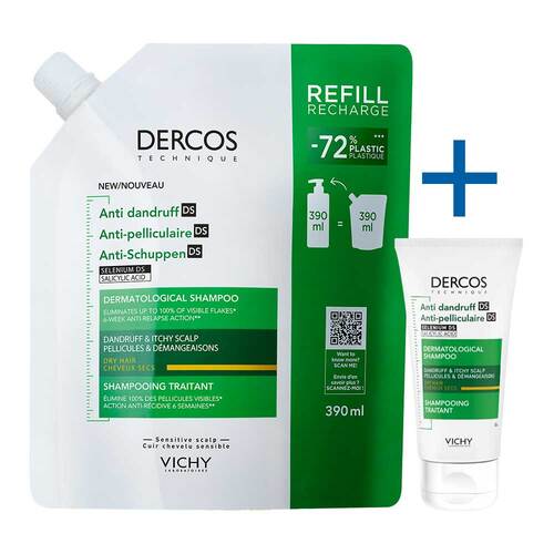 Vichy Dercos Anti-Schuppen Shampoo trockene Kopfhaut - 1
