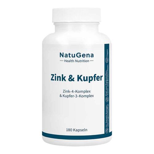 Zink &amp; Kupfer Komplex + gepuffertes Vitamin C Kapseln  - 1