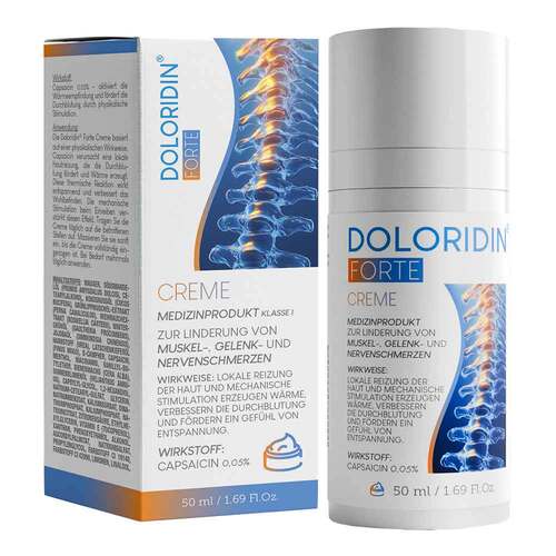 Doloridin Forte Creme bei Muskel-u.Gelenkschmerzen - 1