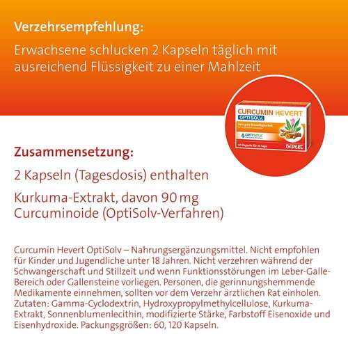 Curcumin Hevert Optisolv Kapseln - 2