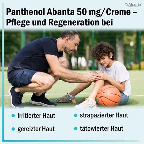 Panthenol Abanta 50 mg / g Creme - 5