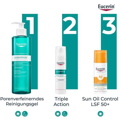 Eucerin Dermopure Clinical Triple Action Creme - 9