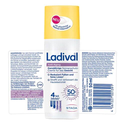 Ladival Anti-Aging Sonnenschutz-Creme LSF 50 +  - 2