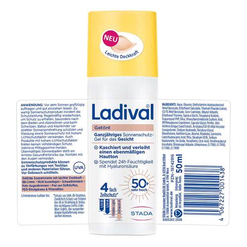 Ladival Sonnenschutz-Gel get&ouml;nt LSF 50 +  - 2