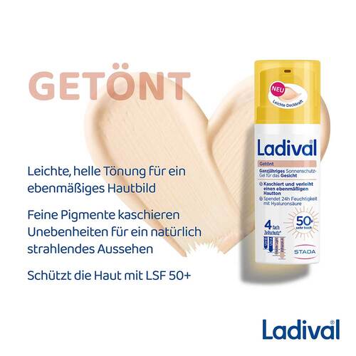 Ladival Sonnenschutz-Gel get&ouml;nt LSF 50 +  - 5