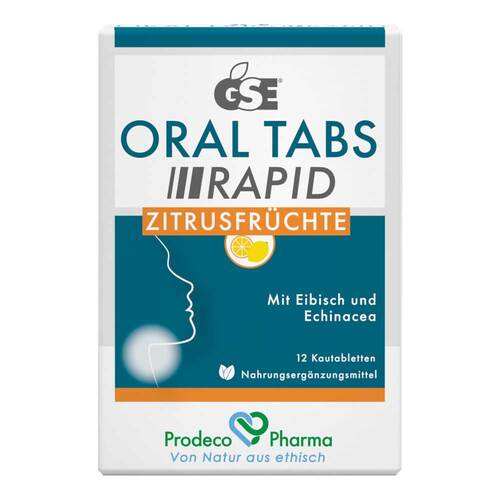 Gse Oral Tabs Rapid Zitrusfr&uuml;chte Kautabletten - 1
