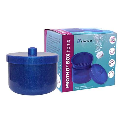 Miradent Protho Box Home blau Glitzer - 1