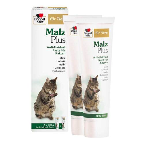 Doppelherz f&uuml;r Tiere Malz Plus Anti-Hairb.Pas.Kat. - 1