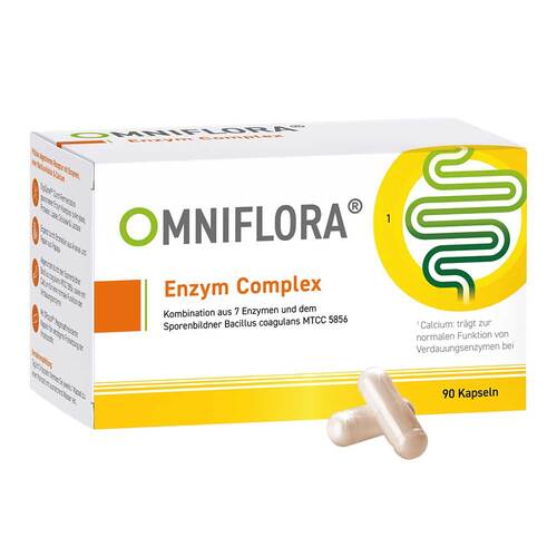 Omniflora Enzym Complex mit Bacillus coagulans Kapseln  - 1