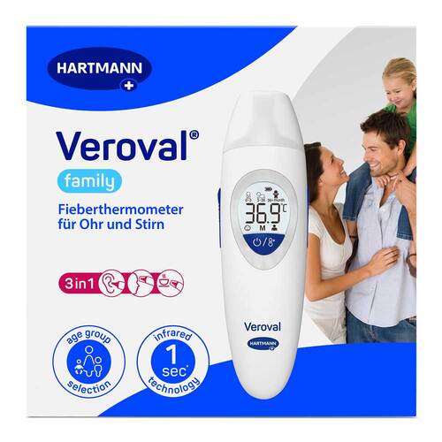 Veroval family 3in1 Infrarot-Fieberthermometer - 8