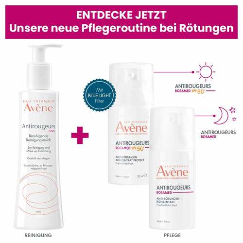 Avene Antirougeurs Clean beruhigende Reinigungsmilch - 7
