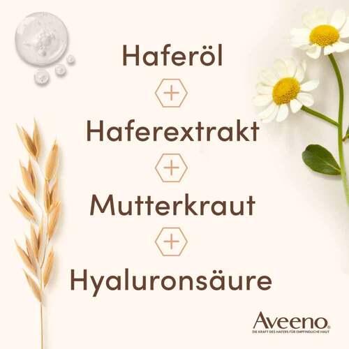 Aveeno Calm + Restore sch&auml;umender Gesichtsreiniger - 3