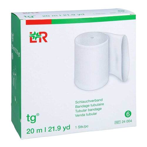 TG Schlauchverband Gr&ouml;&szlig;e 6 20 m wei&szlig; - 1