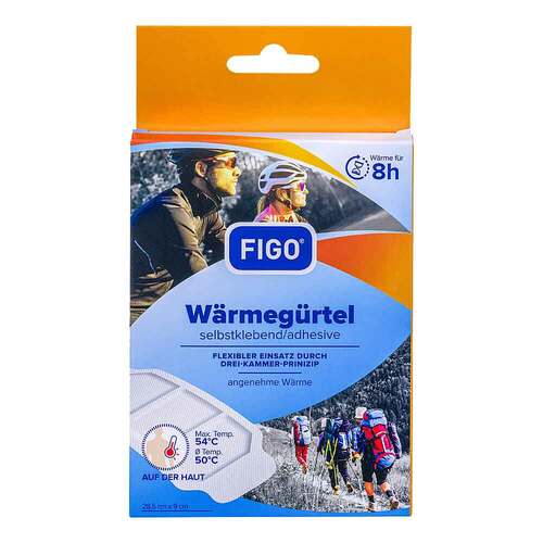 Figo W&auml;rmeg&uuml;rtel 10h selbstklebend 9x28,5cm Vorteilsp - 1