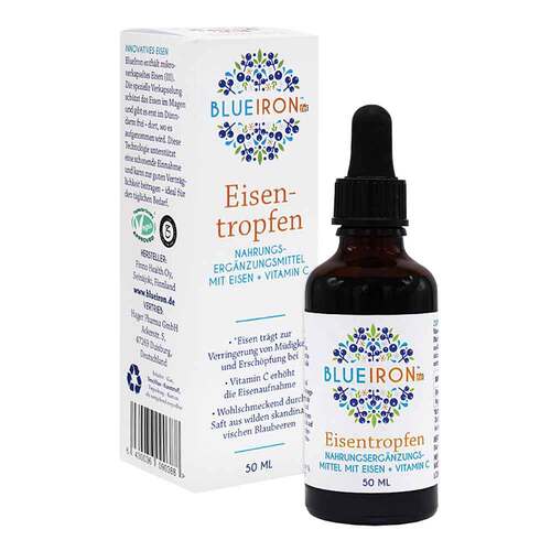 Blueiron Eisentropfen + Vitamin C - 1