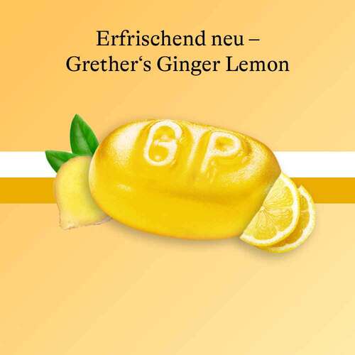Grethers Ginger Lemon zuckerfrei Pastillen Dose - 3